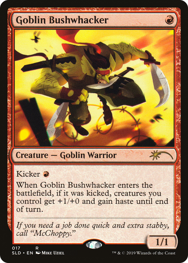 Goblin Bushwhacker (sld)