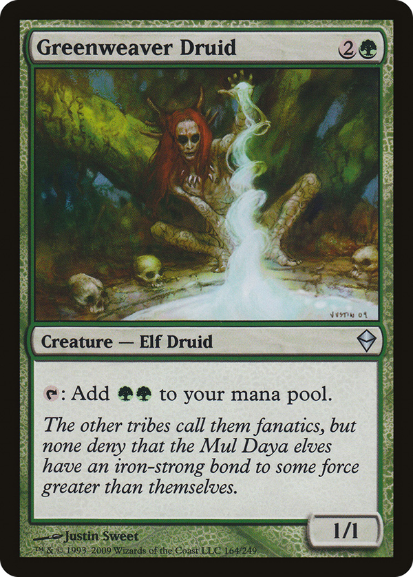 Greenweaver Druid (zen)