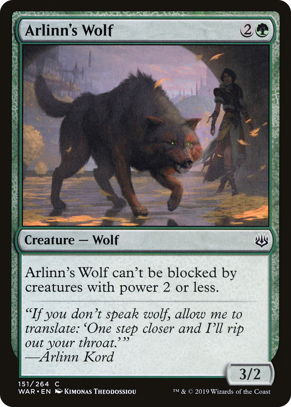 Arlinn's Wolf (war)