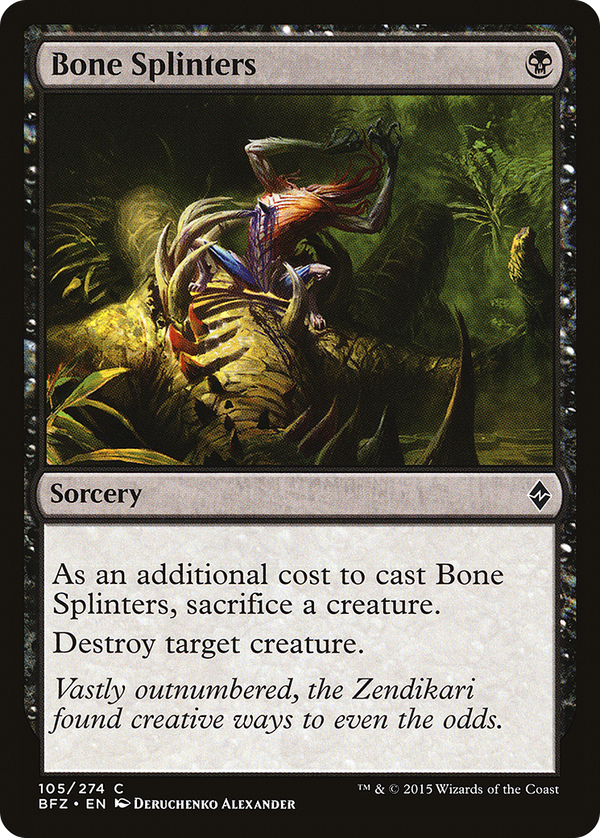 Bone Splinters (bfz)