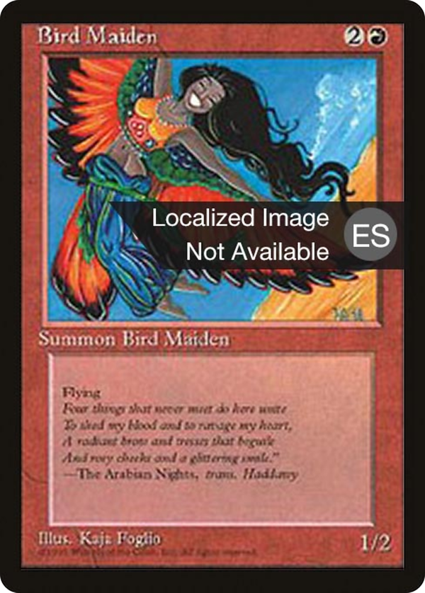 Bird Maiden (4bb)