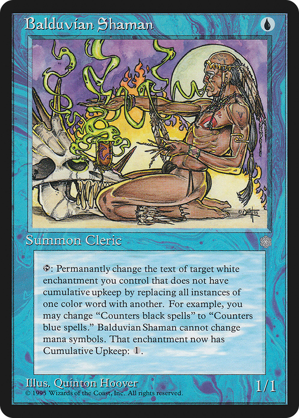 Balduvian Shaman (ice)