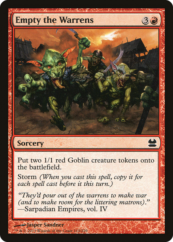 Empty the Warrens (mma)