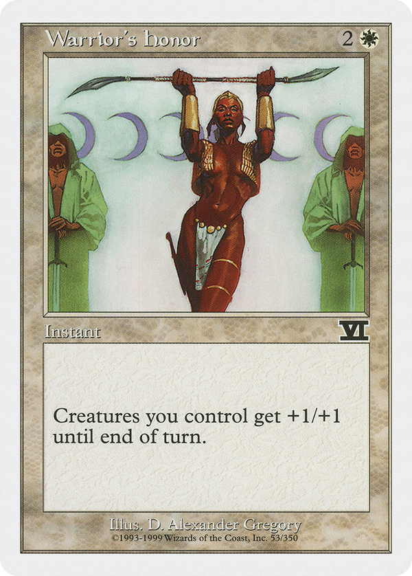 Warrior's Honor (6ed)