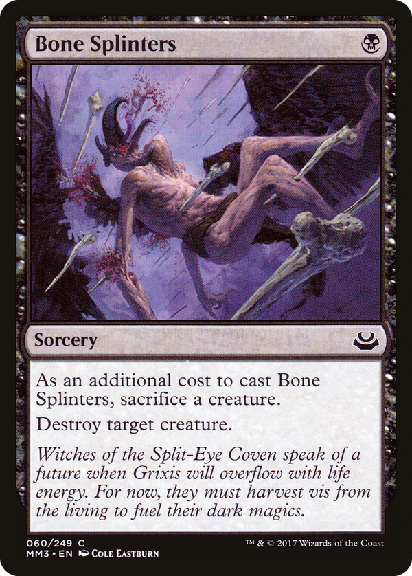 Bone Splinters (mm3)