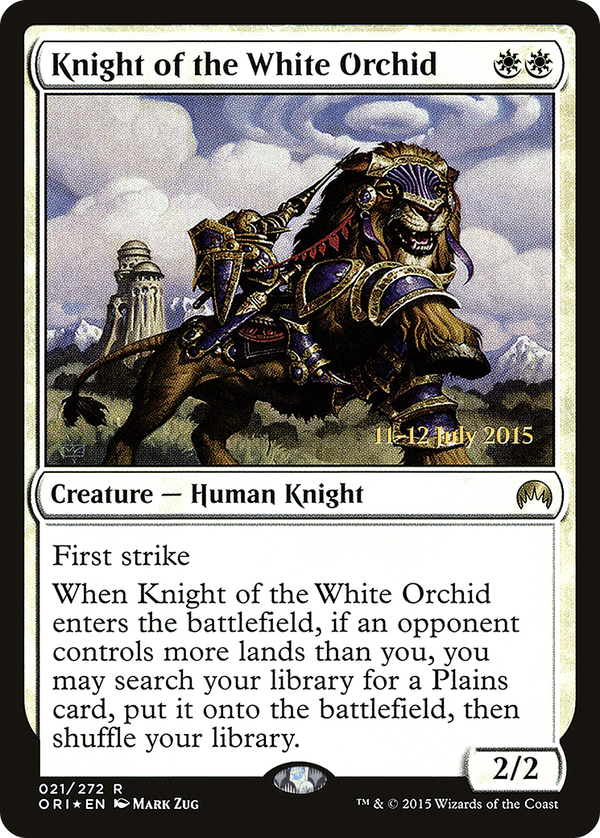 Knight of the White Orchid (pori)