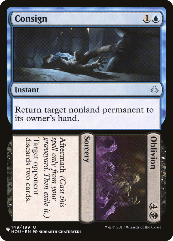 Consign // Oblivion (plst)