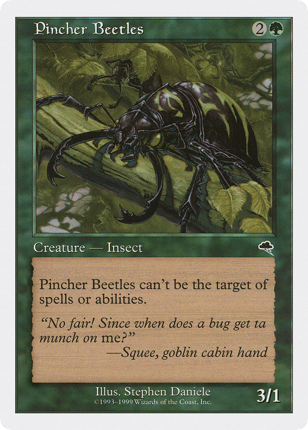 Pincher Beetles (brb)