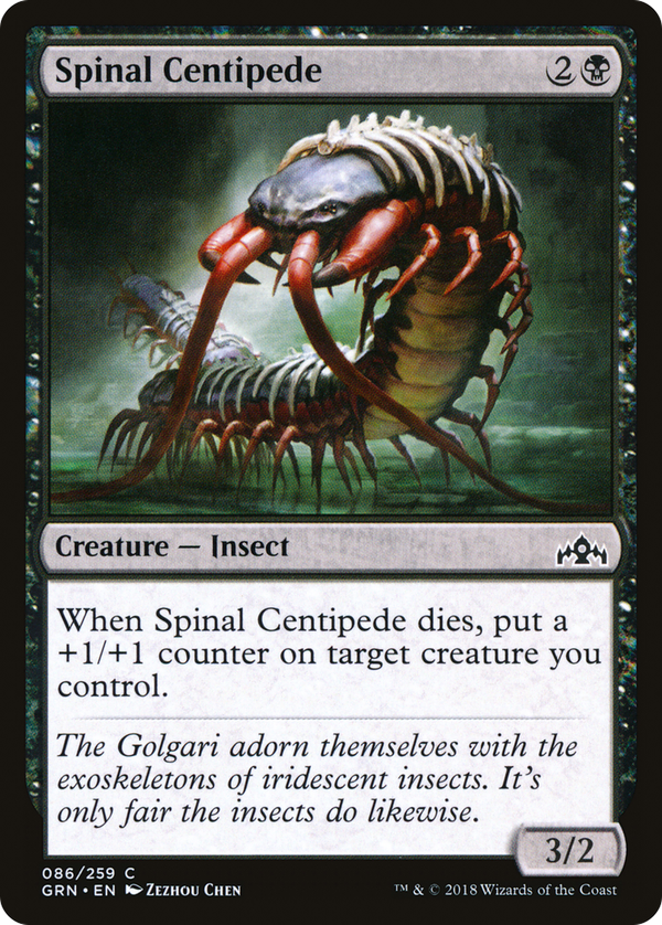 Spinal Centipede (grn)