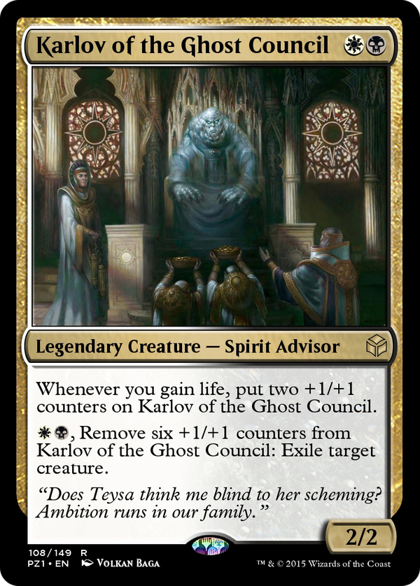 Karlov of the Ghost Council (pz1)