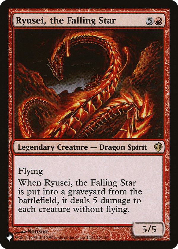 Ryusei, the Falling Star (plst)