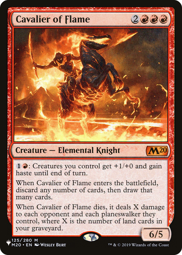 Cavalier of Flame (plst)