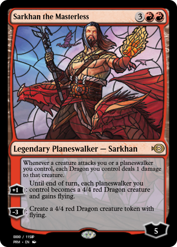 Sarkhan the Masterless (prm)