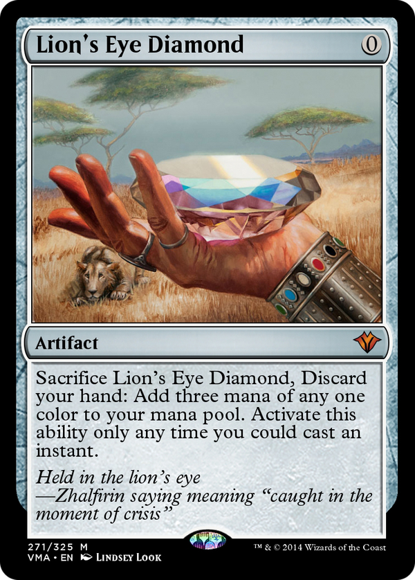 Lion's Eye Diamond (vma)