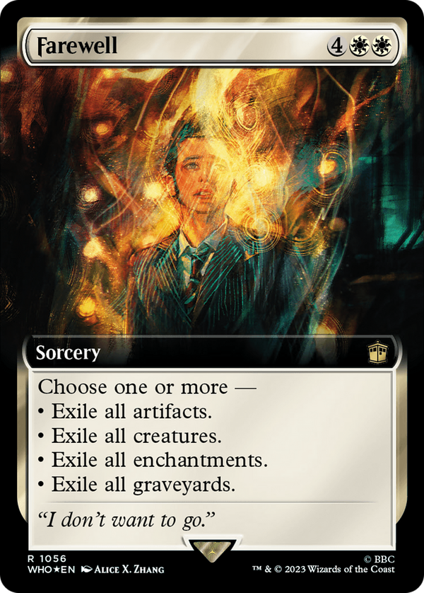 Farewell (who)