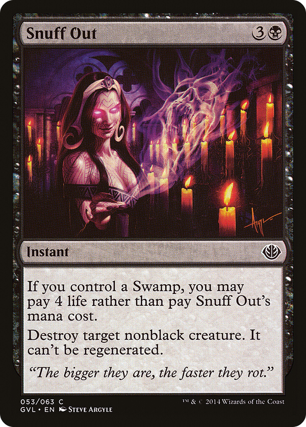 Snuff Out (gvl)