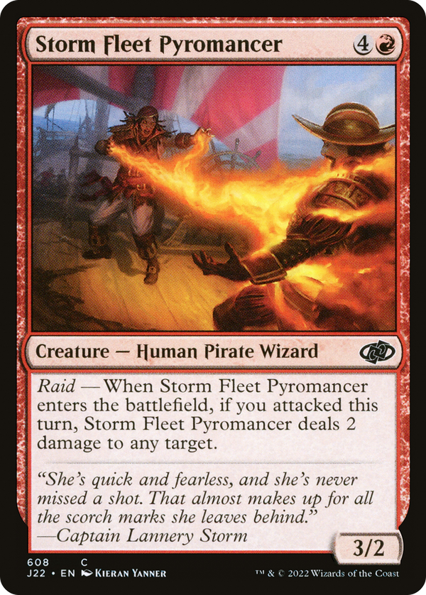 Storm Fleet Pyromancer (j22)
