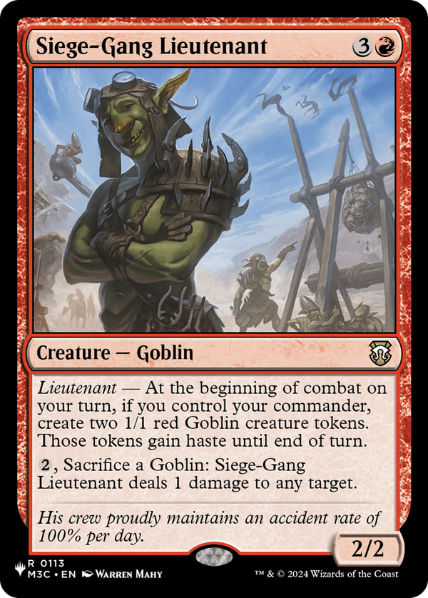 Siege-Gang Lieutenant (plst)