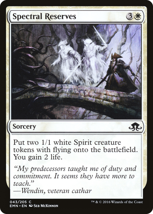 Spectral Reserves (emn)
