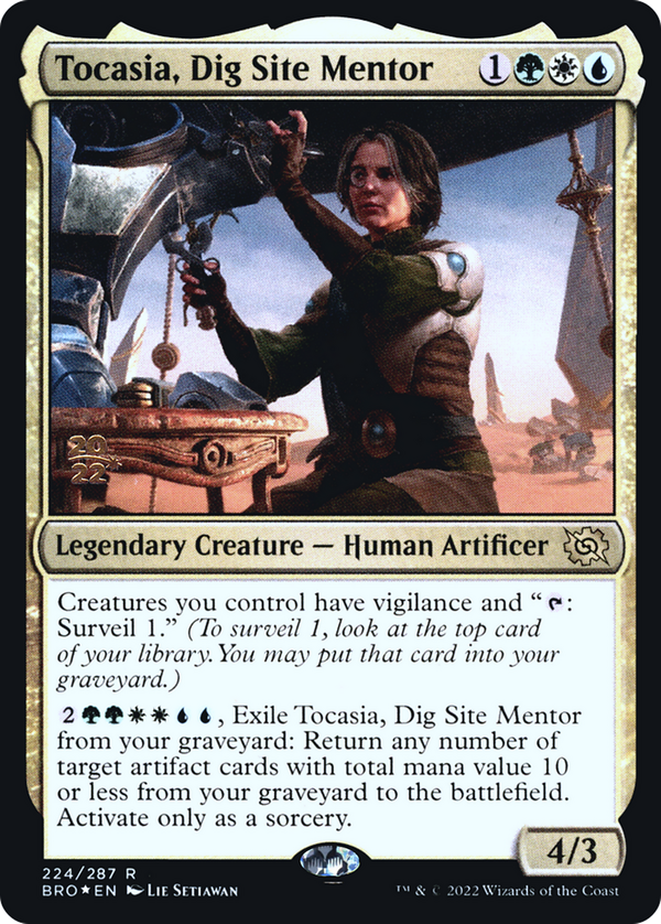Tocasia, Dig Site Mentor (pbro)