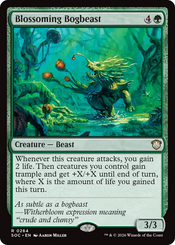 Blossoming Bogbeast (soc)