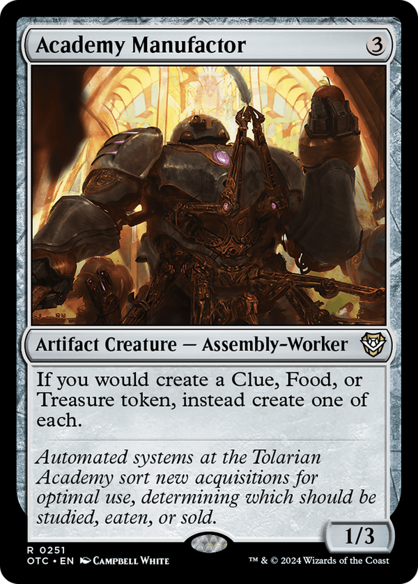 Academy Manufactor (otc)