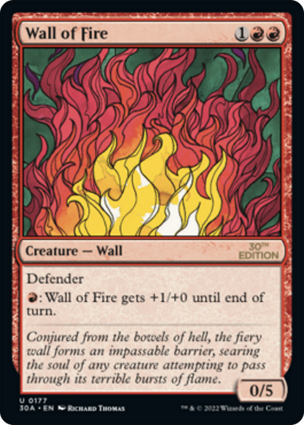 Wall of Fire (30a)