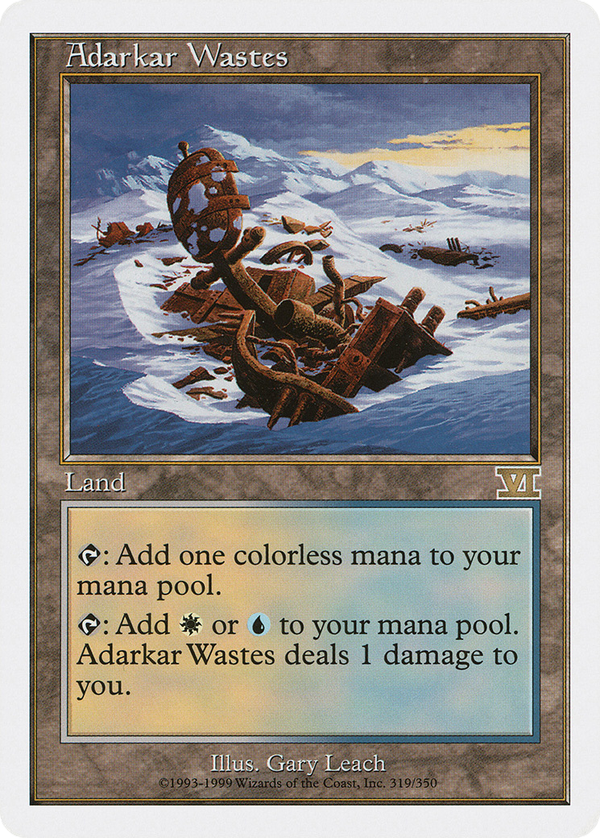 Adarkar Wastes (6ed)