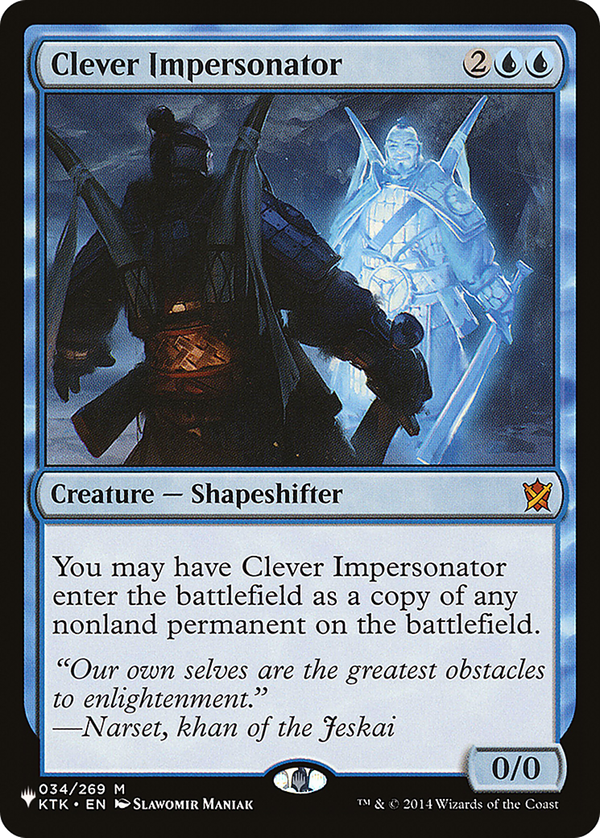Clever Impersonator (plst)