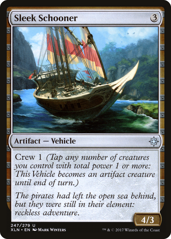 Sleek Schooner (xln)