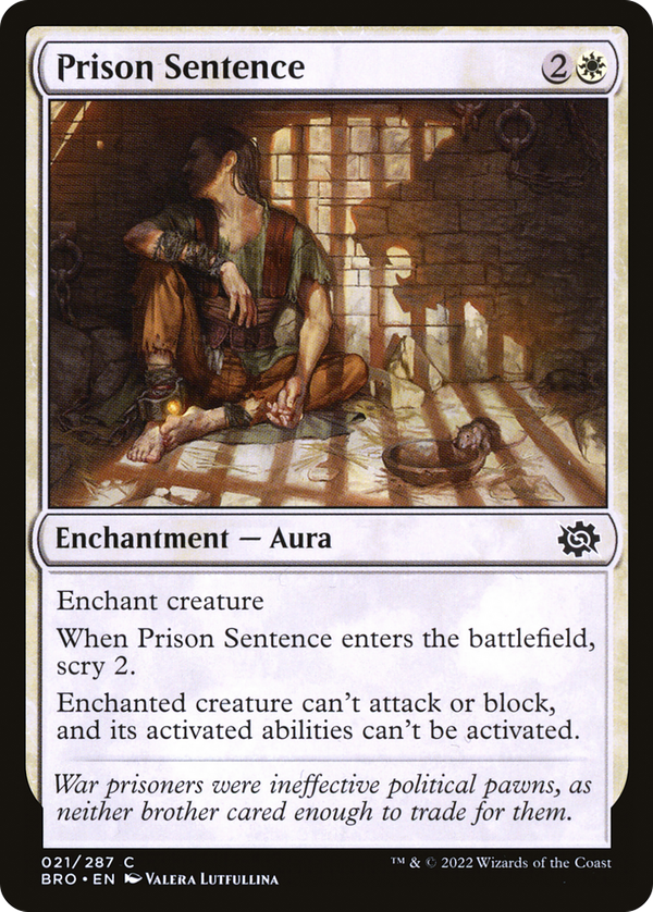 Prison Sentence (bro)