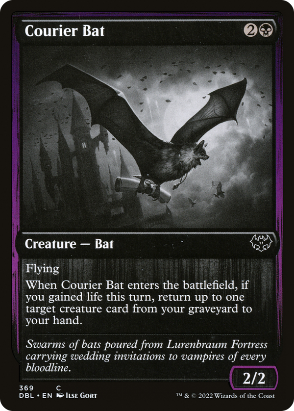 Courier Bat (dbl)