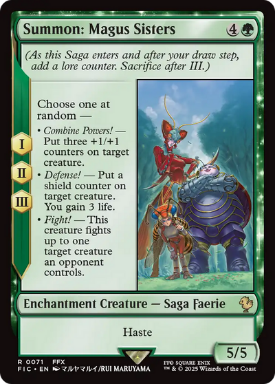 Summon: Magus Sisters