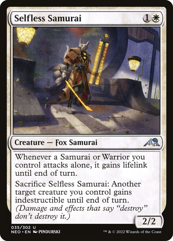 Selfless Samurai (neo)