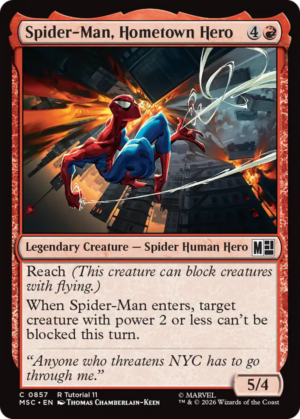 Spider-Man, Hometown Hero (msc)