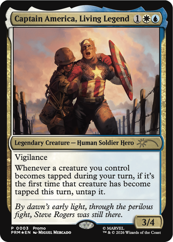 Captain America, Living Legend (pmei)