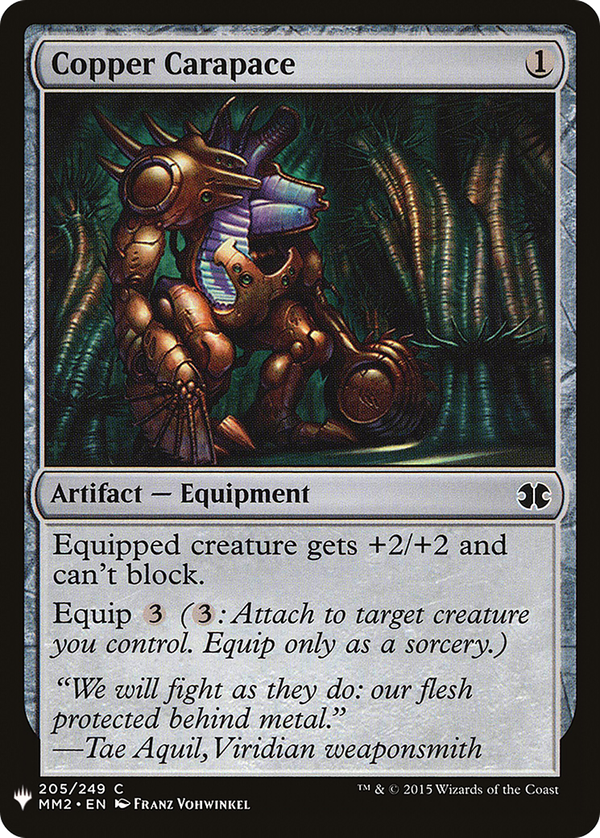 Copper Carapace (plst)
