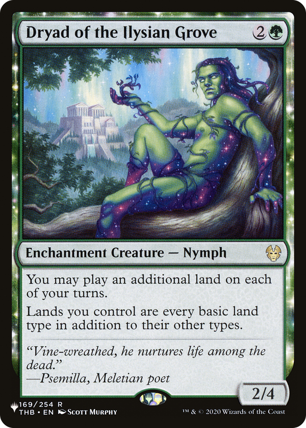 Dryad of the Ilysian Grove (plst)