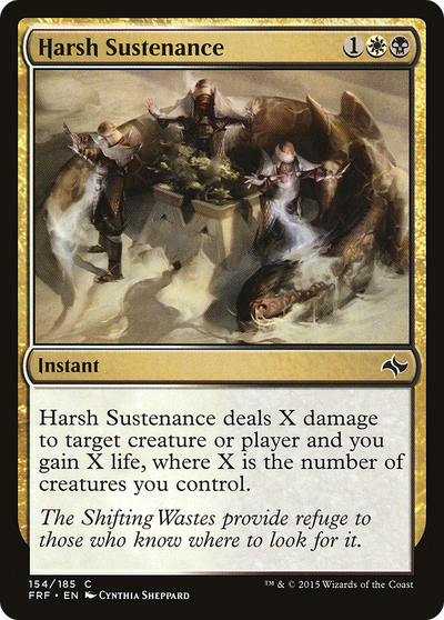 Harsh Sustenance