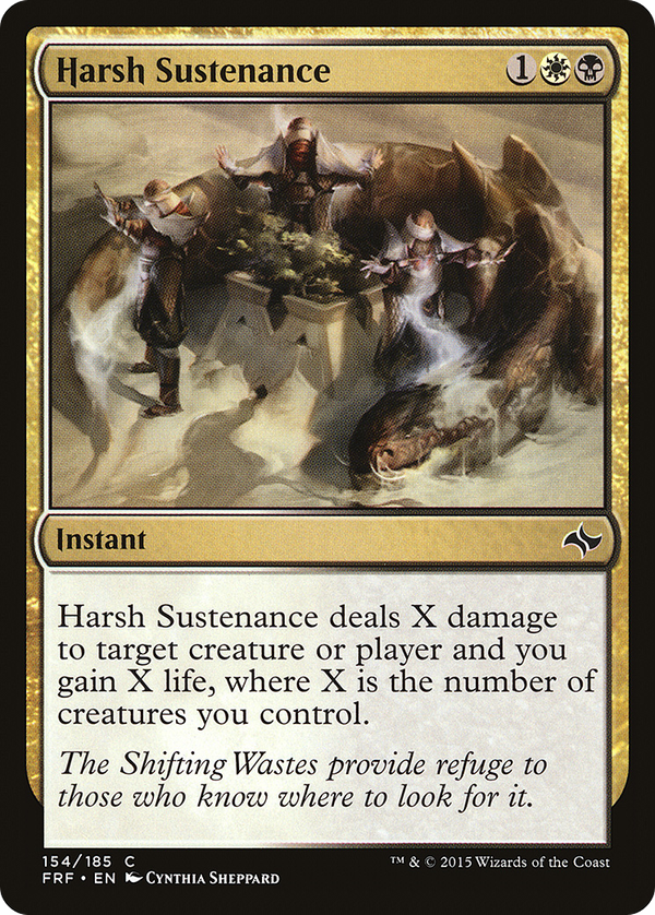 Harsh Sustenance (frf)