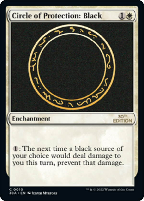 Circle of Protection: Black (30a)
