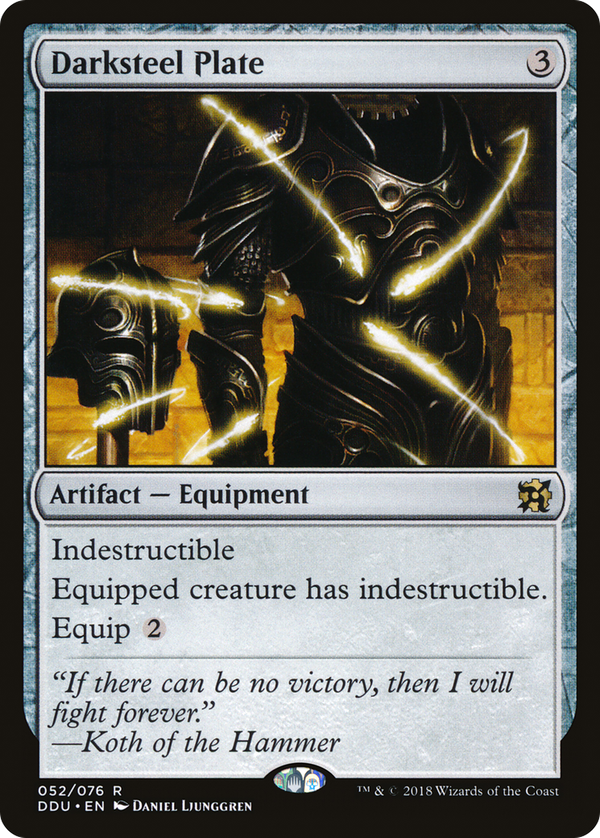 Darksteel Plate (ddu)