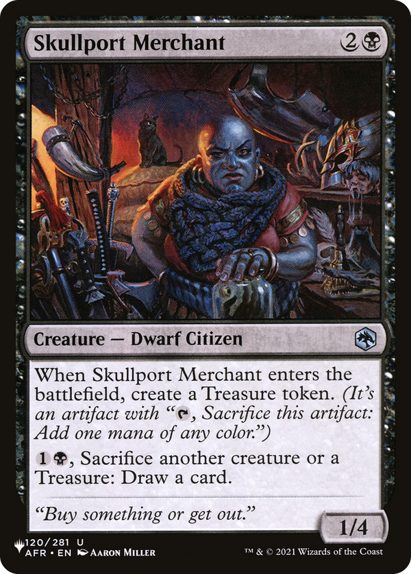 Skullport Merchant (plst)