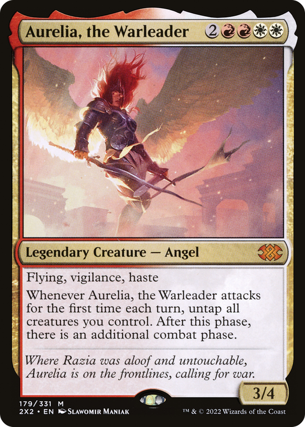 Aurelia, the Warleader (2x2)