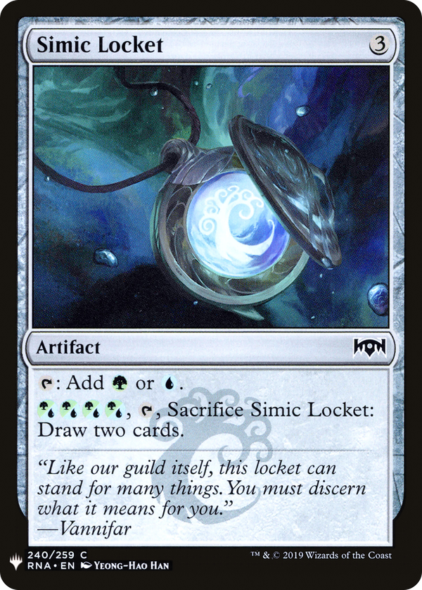 Simic Locket (plst)