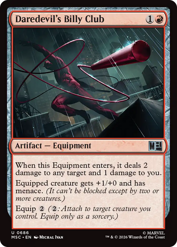 Daredevil's Billy Club (msc)