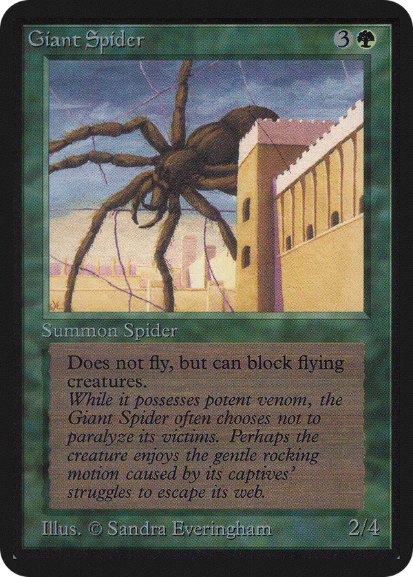 Giant Spider (lea)