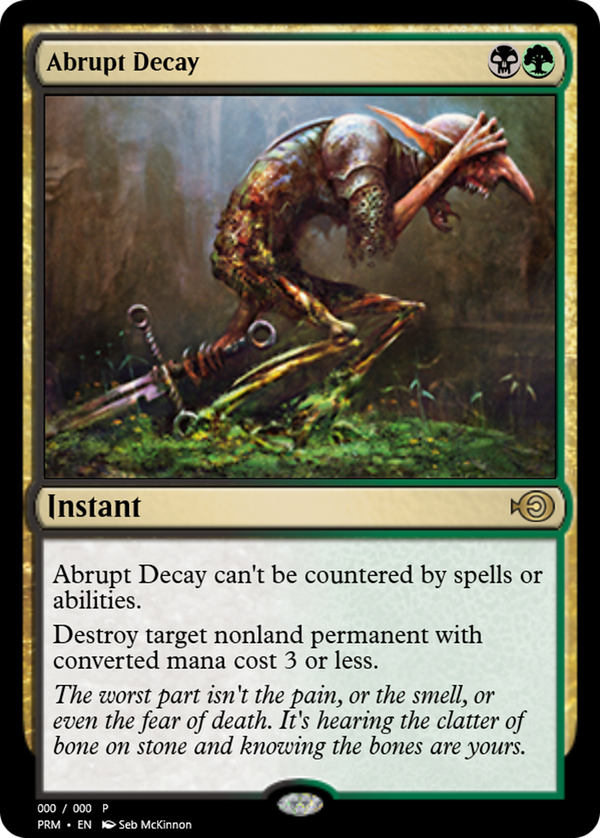Abrupt Decay (prm)