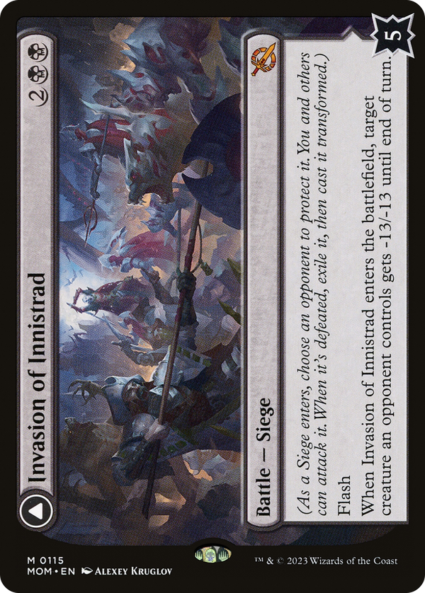 Invasion of Innistrad // Deluge of the Dead (mom)