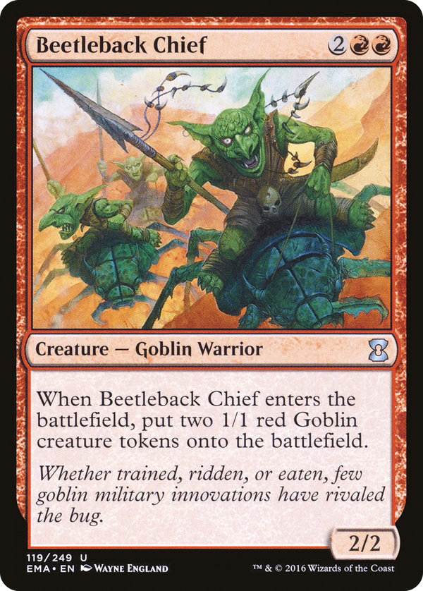 Beetleback Chief (ema)